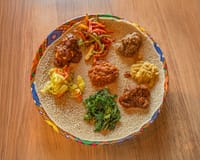 Beyaynetu Combo — Mixed Combo (For Two) at Injera & Beyond, Cedar Park TX
